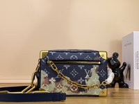Louis Vuitton LV Soft Trunk Flawless
 Bags Handbags Blue Rose Taurillon Mini M23731