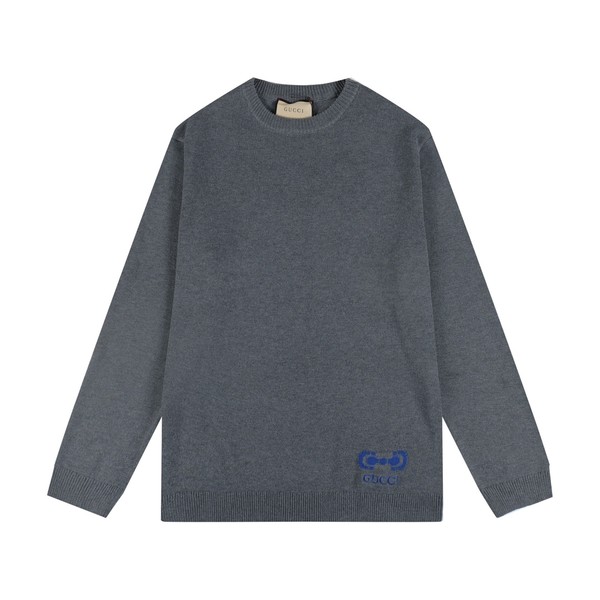 Gucci Clothing Sweatshirts Grey Knitting Wool Fall/Winter Collection