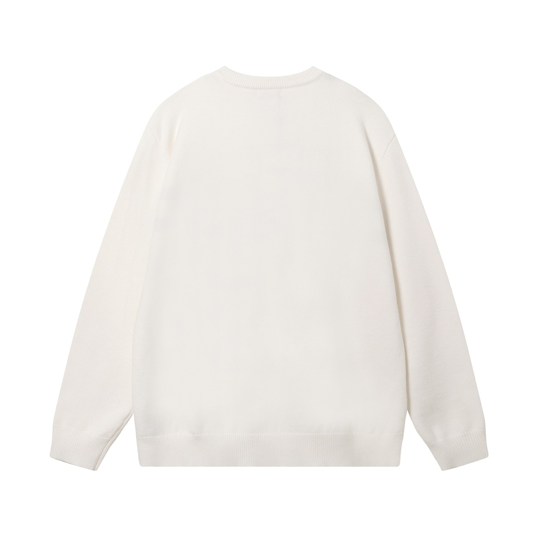 DIOR/Dio 23FW Classic Chromosome Knit Sweater with Striped Pattern - 图片 2