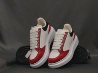 Alexander McQueen Replicas
 Shoes Sneakers Unisex Cowhide Fabric Rubber Sweatpants