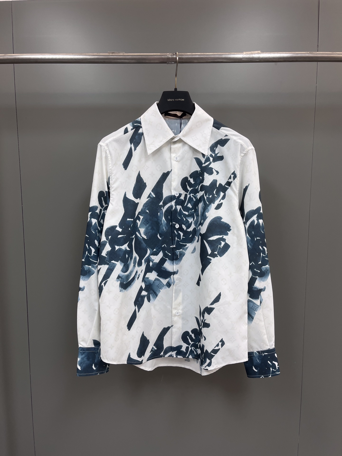 Louis Vuitton Clothing Shirts & Blouses Printing Cotton Polyester Poplin Fabric Fall/Winter Collection Long Sleeve