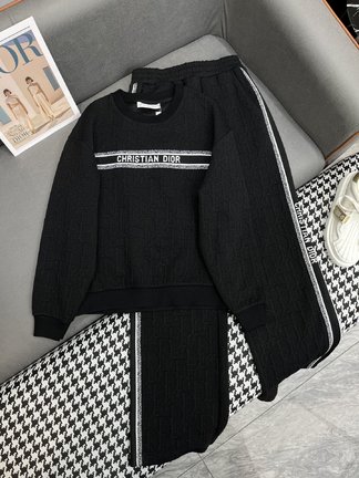 Dior Clothing Pants & Trousers Two Piece Outfits & Matching Sets Fall/Winter Collection Wide Leg