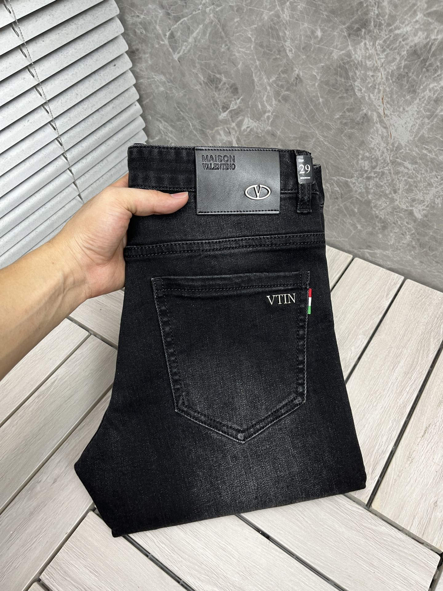 Valentino Clothing Jeans Cotton Fall/Winter Collection Casual
