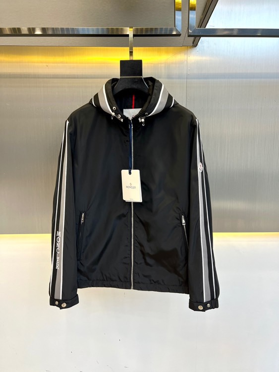 Moncler Clothing Coats & Jackets Fabric Nylon Fall/Winter Collection Fashion Hooded Top