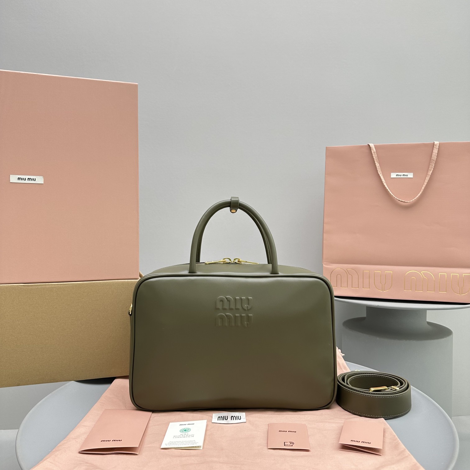 Miu Miu Luxury Designer Handbag Shoulder Crossbody Bag crafted in