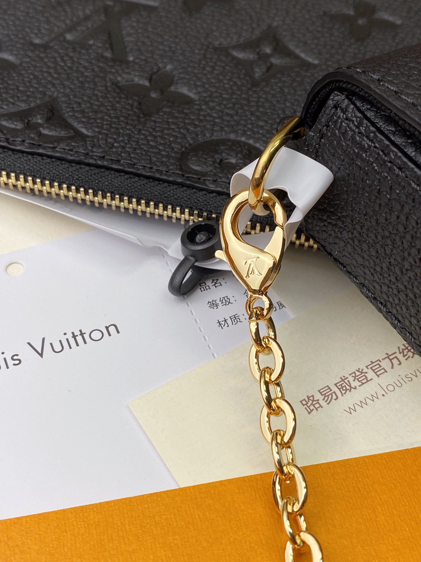 M64064 黑色 Pochette Félicie 链条包