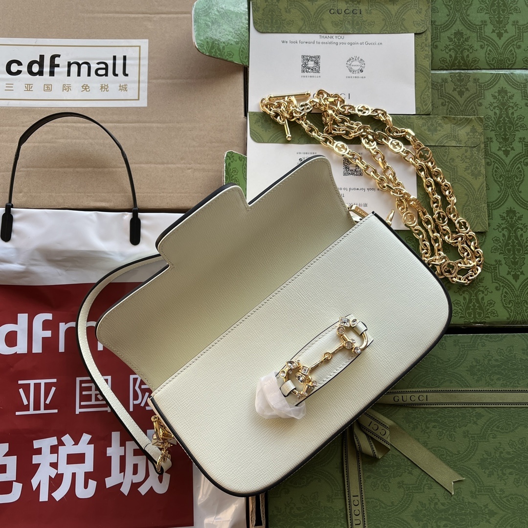 配置专柜包装GucciHorsebit1955系列小号肩背包138,500款号735178AACPL19