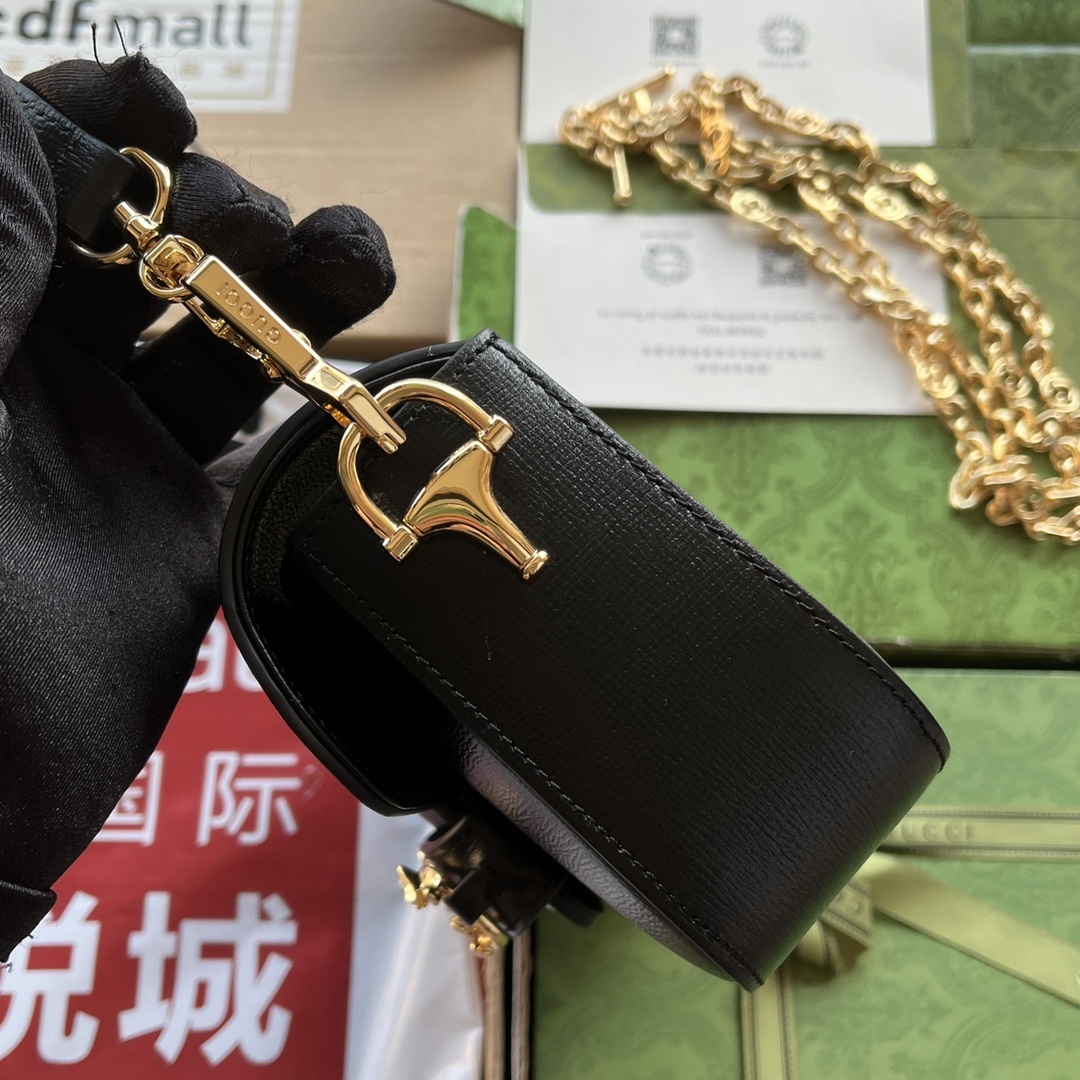 配置专柜包装GucciHorsebit1955系列小号肩背包138,500款号735178AACPL19