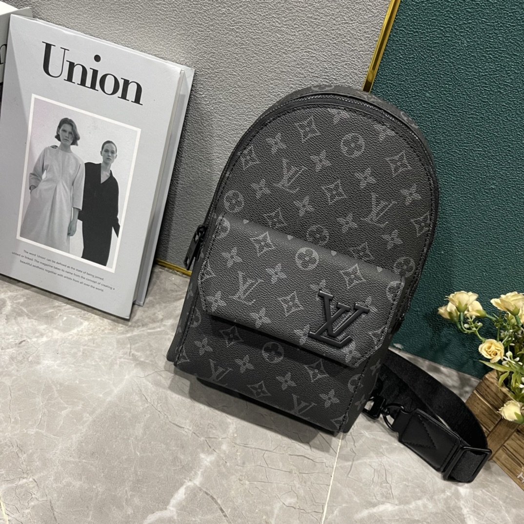 Louis Vuitton Backpack Crossbody & Shoulder Bags Cowhide Fabric M23736