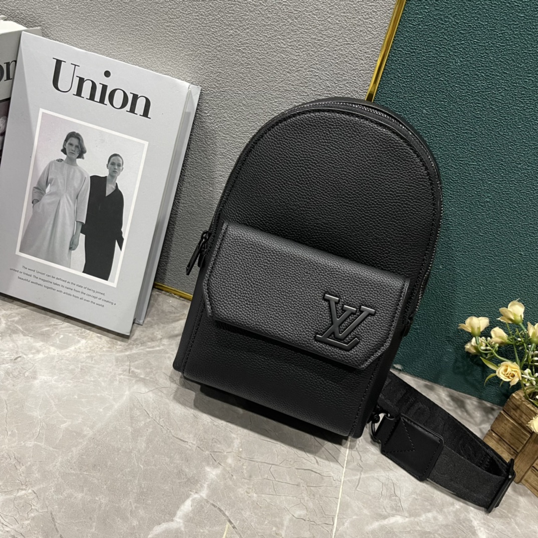Replica 1:1
 Louis Vuitton Backpack Crossbody & Shoulder Bags Cowhide Fabric M23736