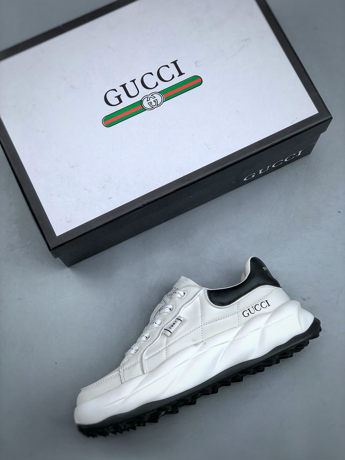 GUCCI all-match casual sports sneakers, the same style as celebrities, Xiaohongshu hot