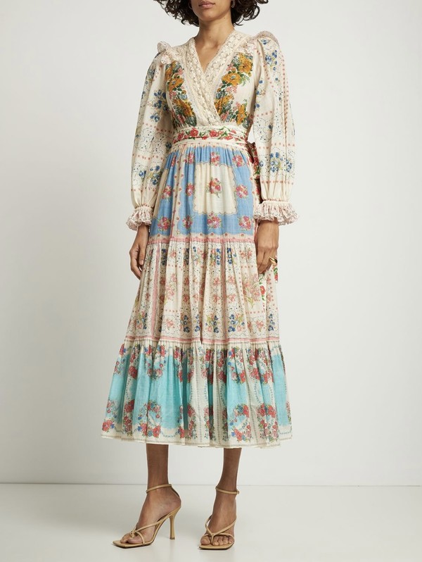 Zimmermann Clothing Dresses Splicing Fall/Winter Collection