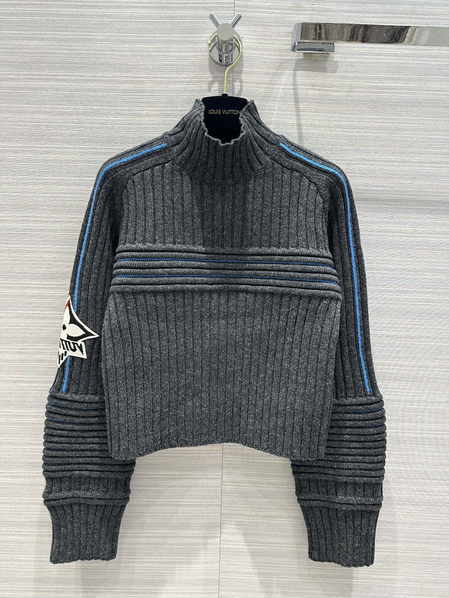 1:1 Replica
 Louis Vuitton Clothing Knit Sweater Sweatshirts White Cashmere Knitting Fall/Winter Collection
