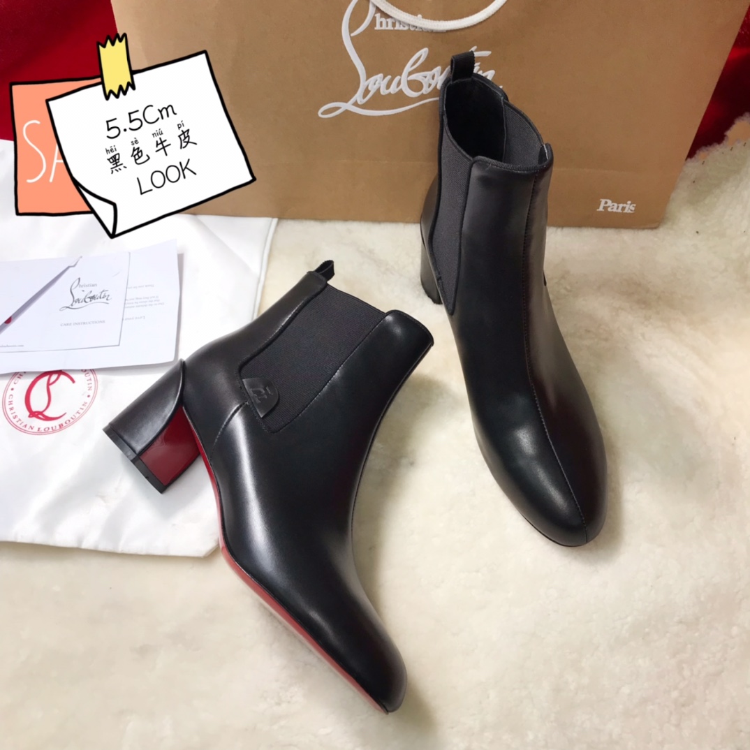 NO:100347,High-end customized autumn and winter boot series!  H5.5Cm, size 35-42. Leather sole, X4021-2 black cowhide, black sheepskin. Official website synchronization. Standard European code Reference:X4021-2 Color:black/black Material:cowhide Lining:sheep leather Heel height:8.5Cm Sole:leather sole Size:EUR 35-42 (US 4-11):,,christian louboutin,boots,cowhide,sheepskin,Leather soles19860909高端订制 秋冬靴系列！ H5.5Cm,尺码35-42码.真皮大底,,X4021－2黑牛皮,黑色羊皮里.官网同步. 标准欧码 Reference:X4021－2 Color:black/black Material:cowhide Lining:sheep leather Heel heigh:8.5Cm Sole:leather sole Size:EUR 35－42（US 4一11) :,,christian louboutin,boots,cowhide,sheepskin,Leather soles,Women's Shoes