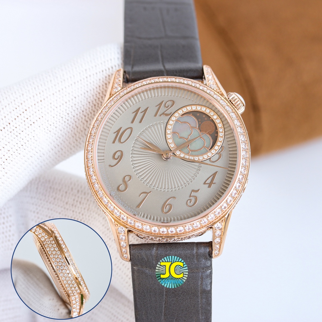 [Breguet Watches]New product Full Diamond Vacheron Constantin Egrie Eling Godd