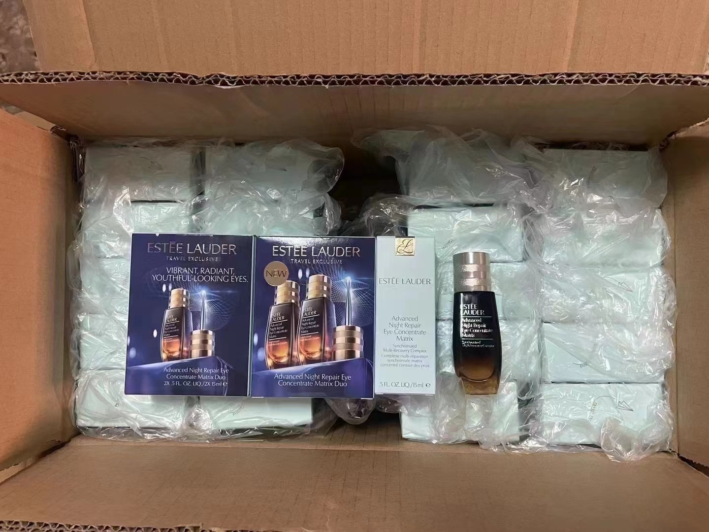 65. Contorno de ojos de Estée Lauder 2 en 1 15ml / Versión Mingtong 130. Contorno de ojos de Estée Lauder 2 en 1 set de…