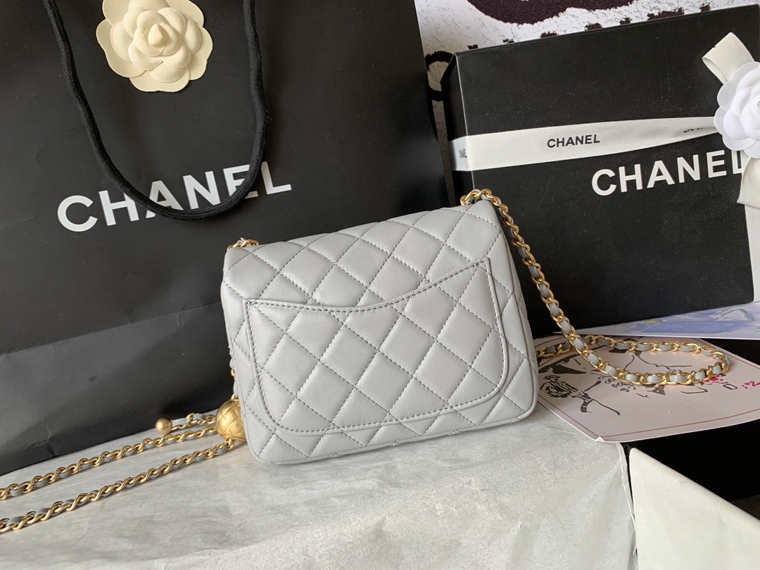 顶级货_法国高端定制品Chane1AS1786#ClassicBag#2020年专柜最新CF金珠系列真的