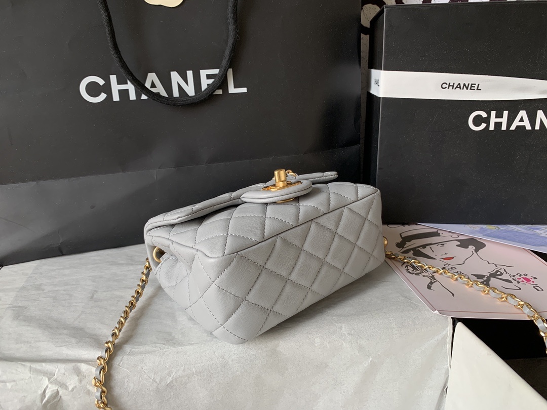 顶级货_法国高端定制品Chane1AS1786#ClassicBag#2020年专柜最新CF金珠系列真的