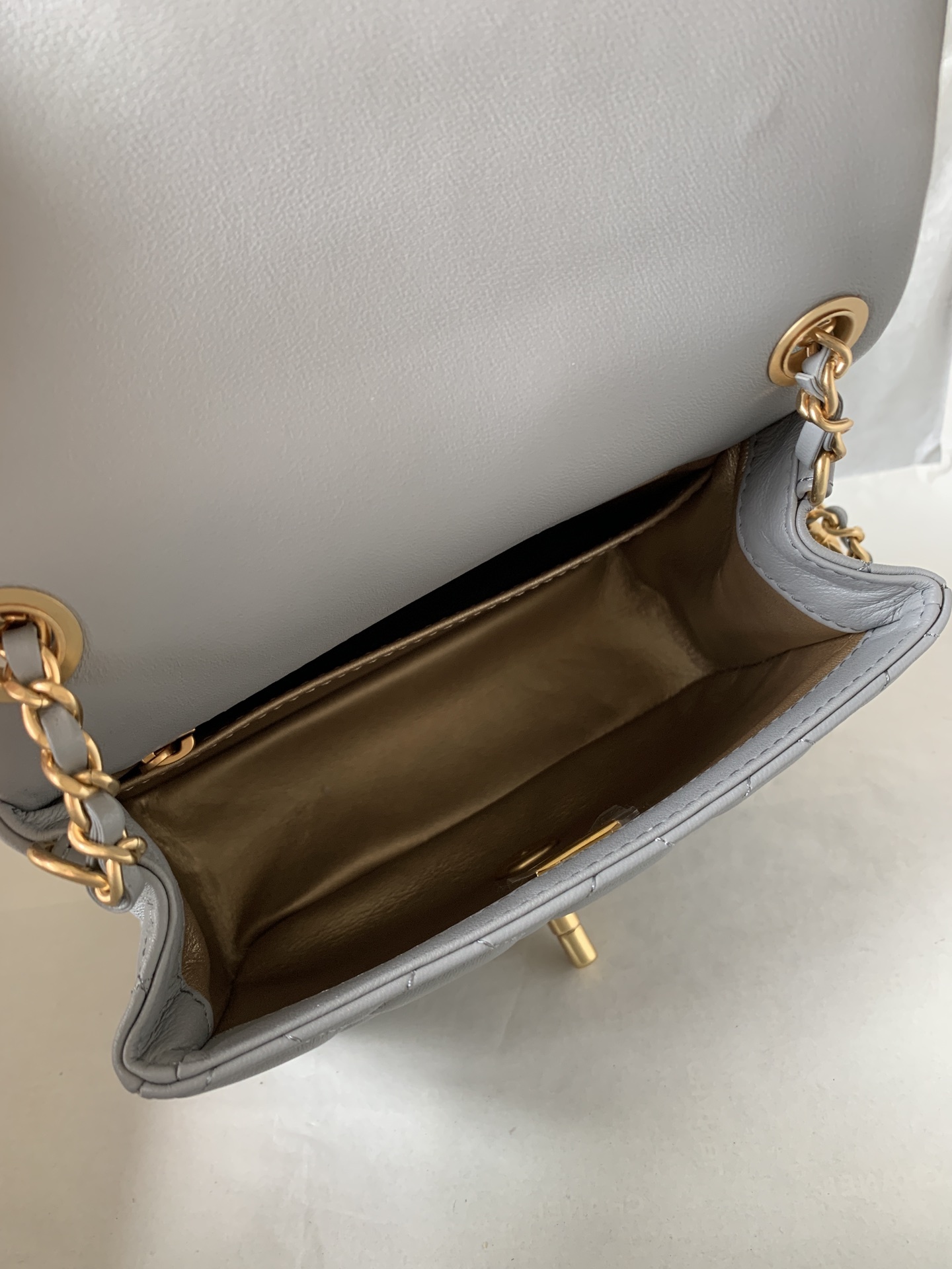 顶级货_法国高端定制品Chane1AS1786#ClassicBag#2020年专柜最新CF金珠系列真的