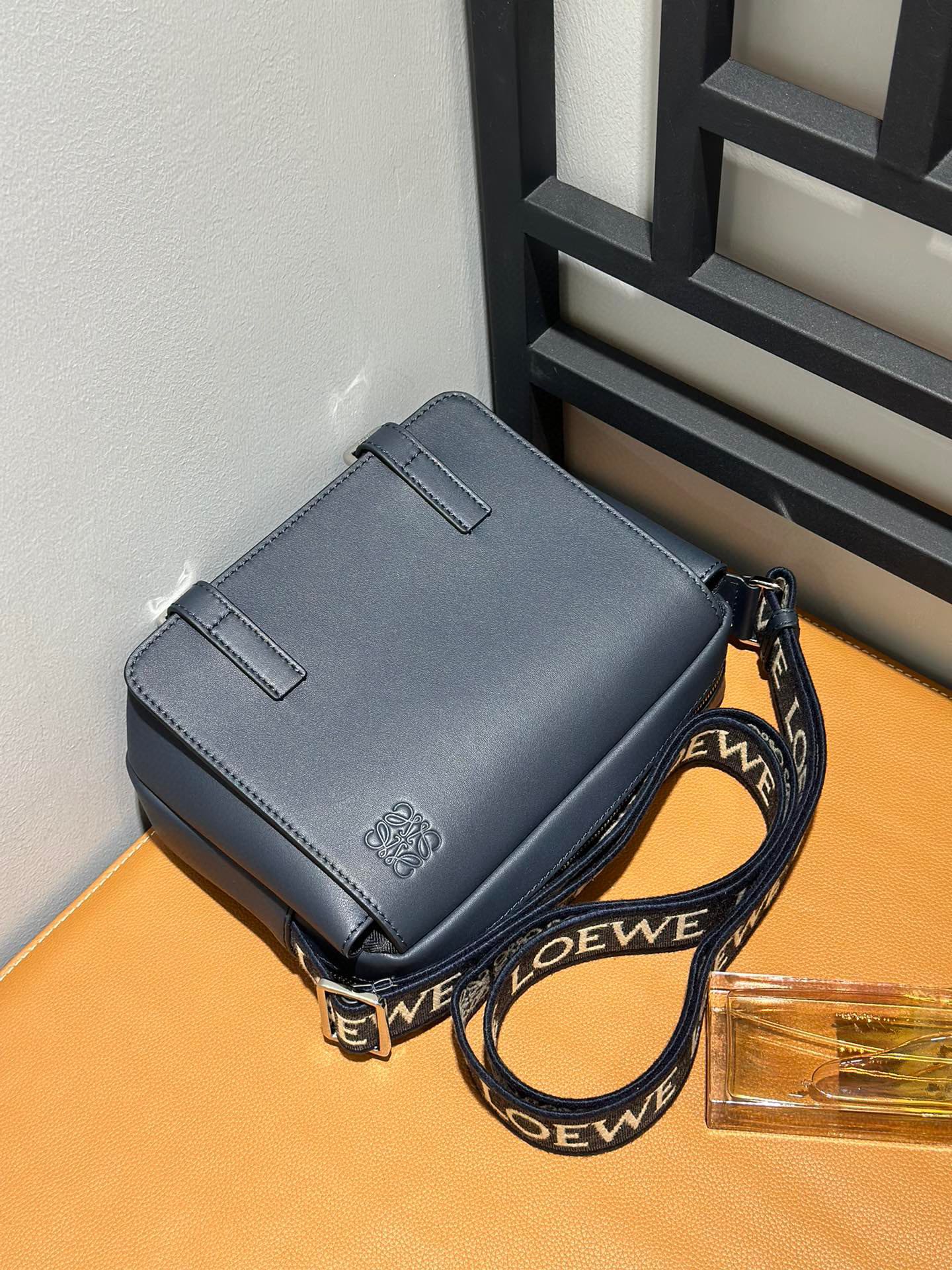 Loewe Napa Leather Messenger Bag with Letter Strap - Stylish & Comfortable 6 i1698737772 8868 4