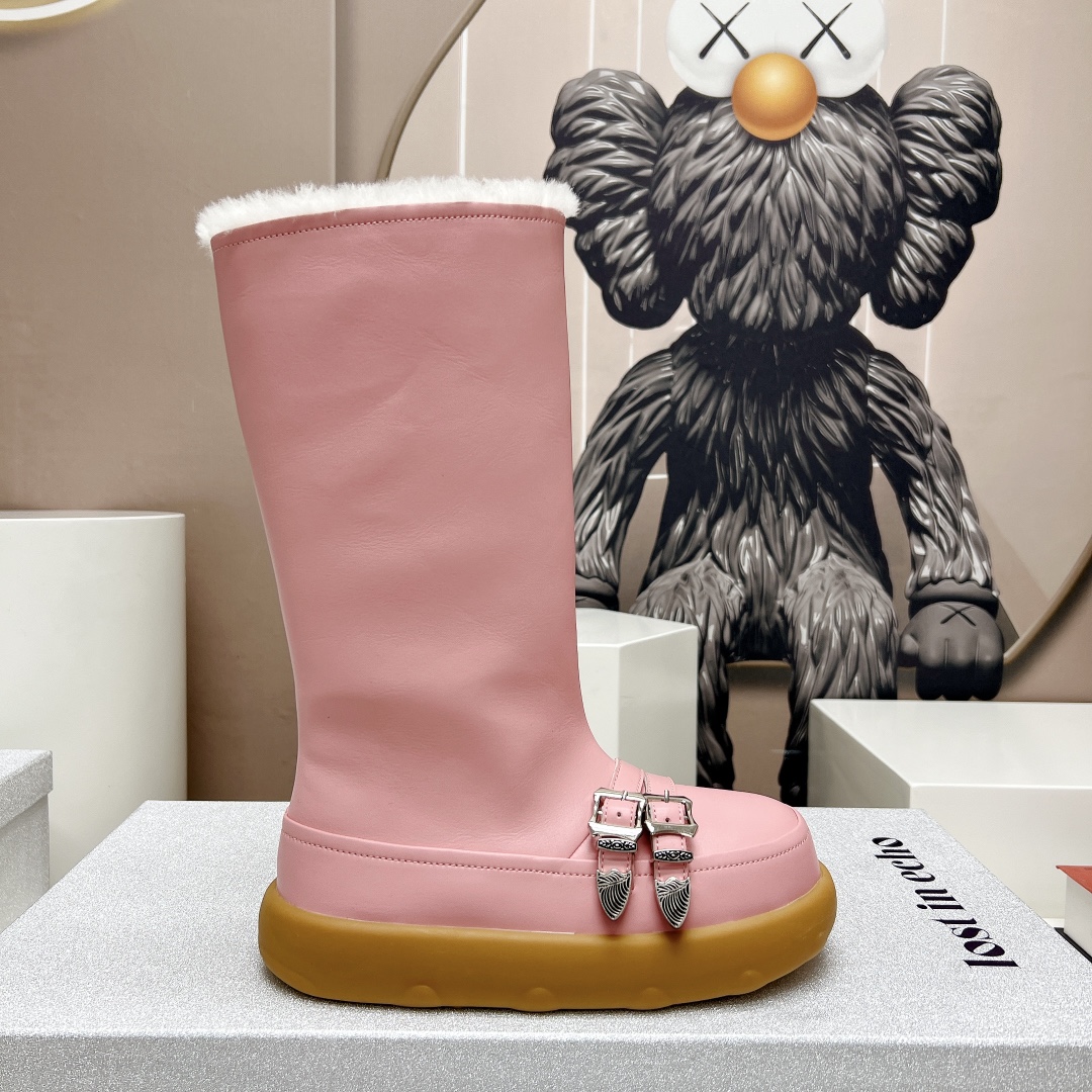 925 💰 Monopoly Top Version Snow Boots with Custom Design and Fashionable Style - 图片 5
