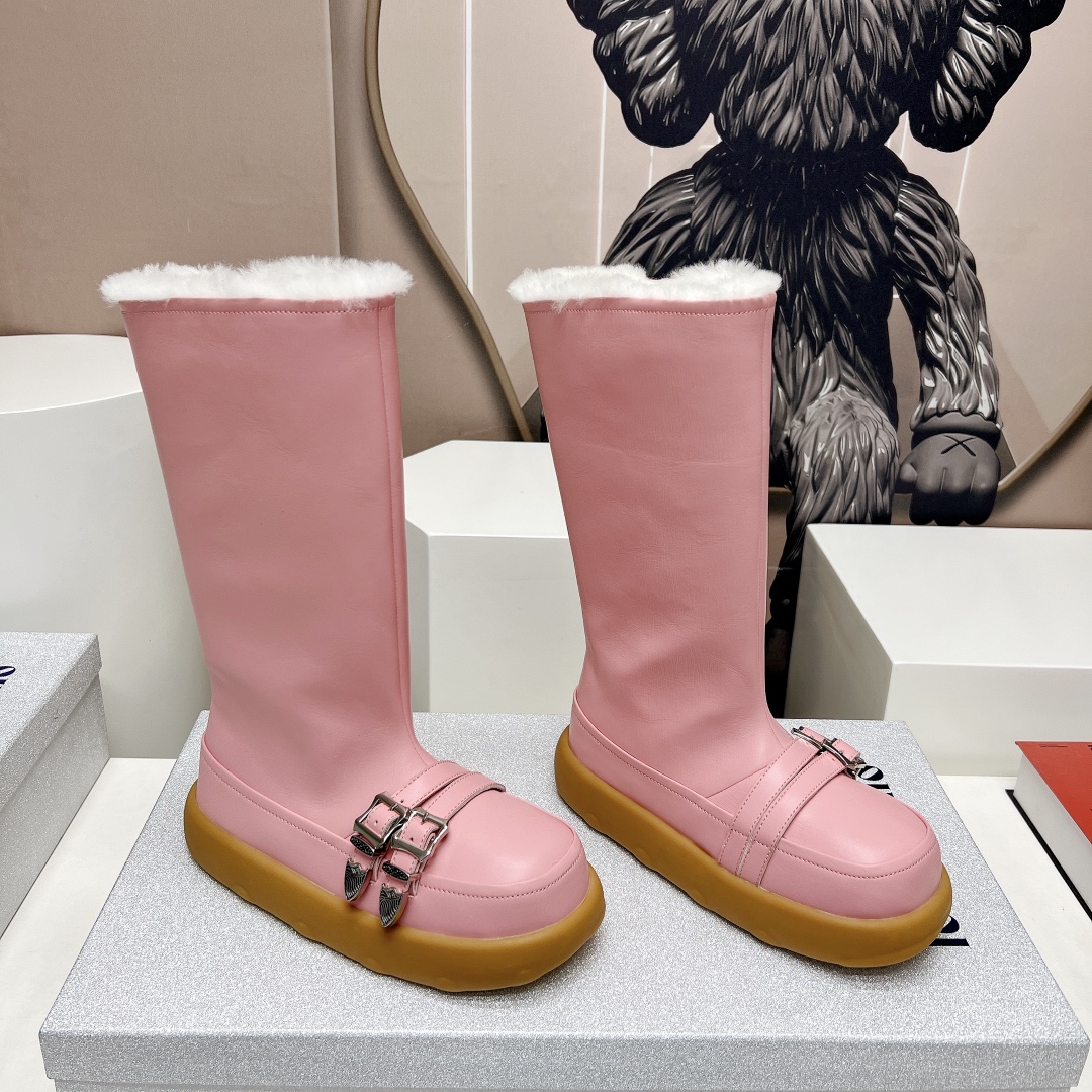925 💰 Monopoly Top Version Snow Boots with Custom Design and Fashionable Style - 图片 2