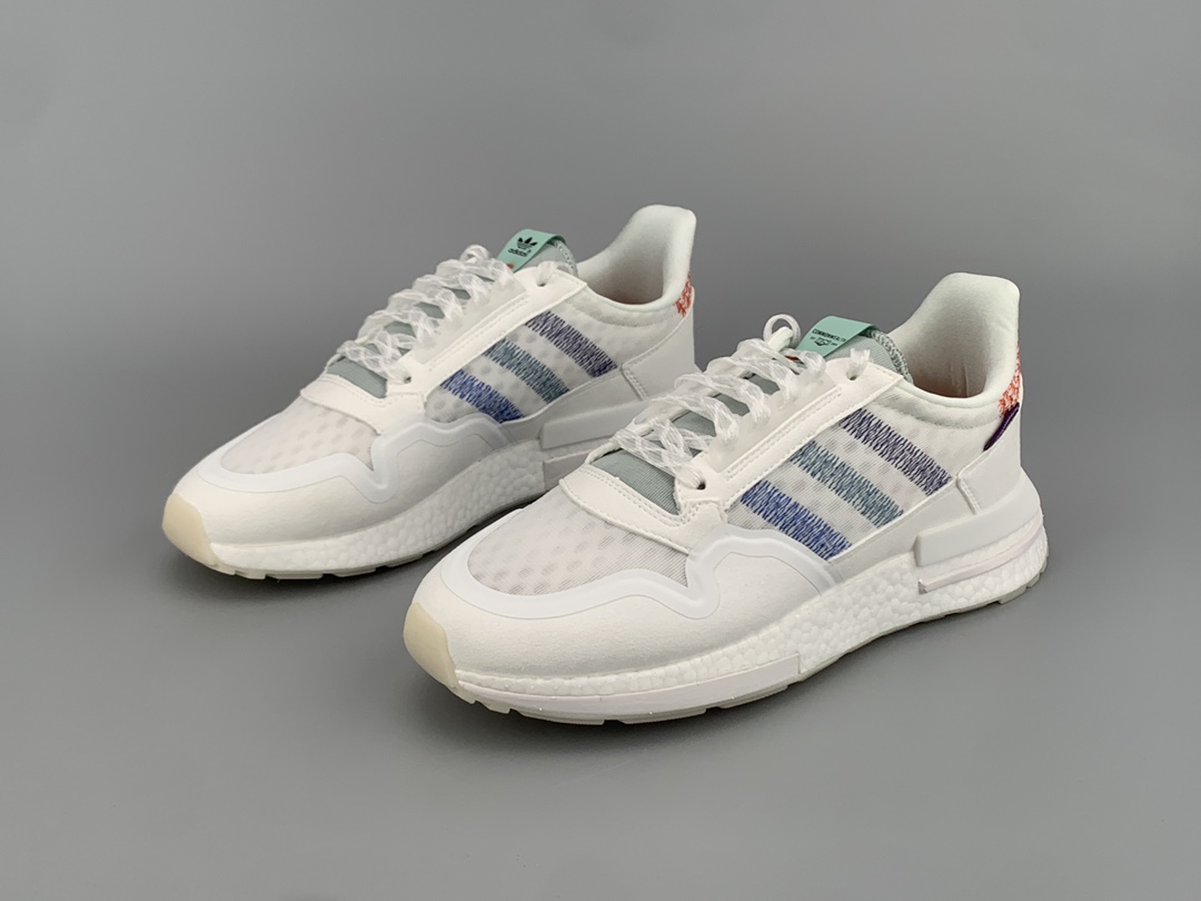 “特价”AdidasZX500RMBoost阿迪达斯亲友限定跑步休闲鞋延续ZX500的复古跑鞋风格鞋身由