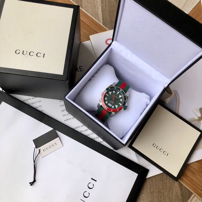 Gucci 经典水鬼款 男士石英腕表gucci,包,男,手表 3