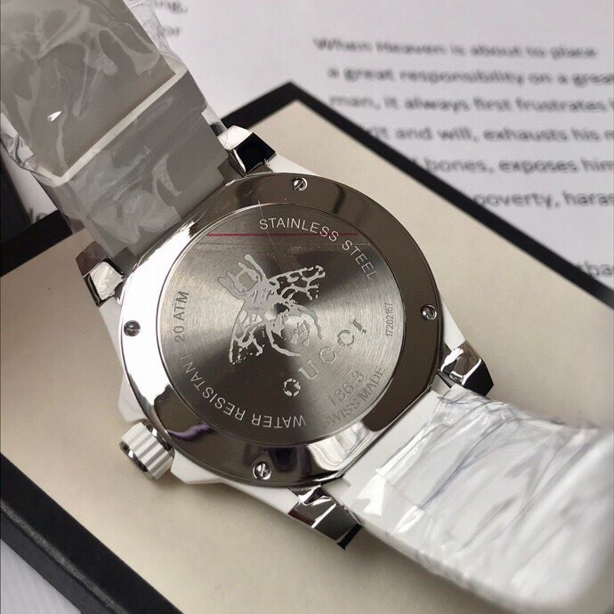 Gucci 经典水鬼款 男士石英腕表gucci,包,男,手表 6