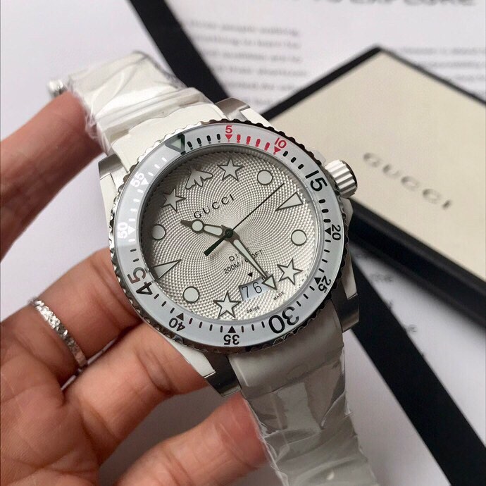 Gucci 经典水鬼款 男士石英腕表gucci,包,男,手表 8