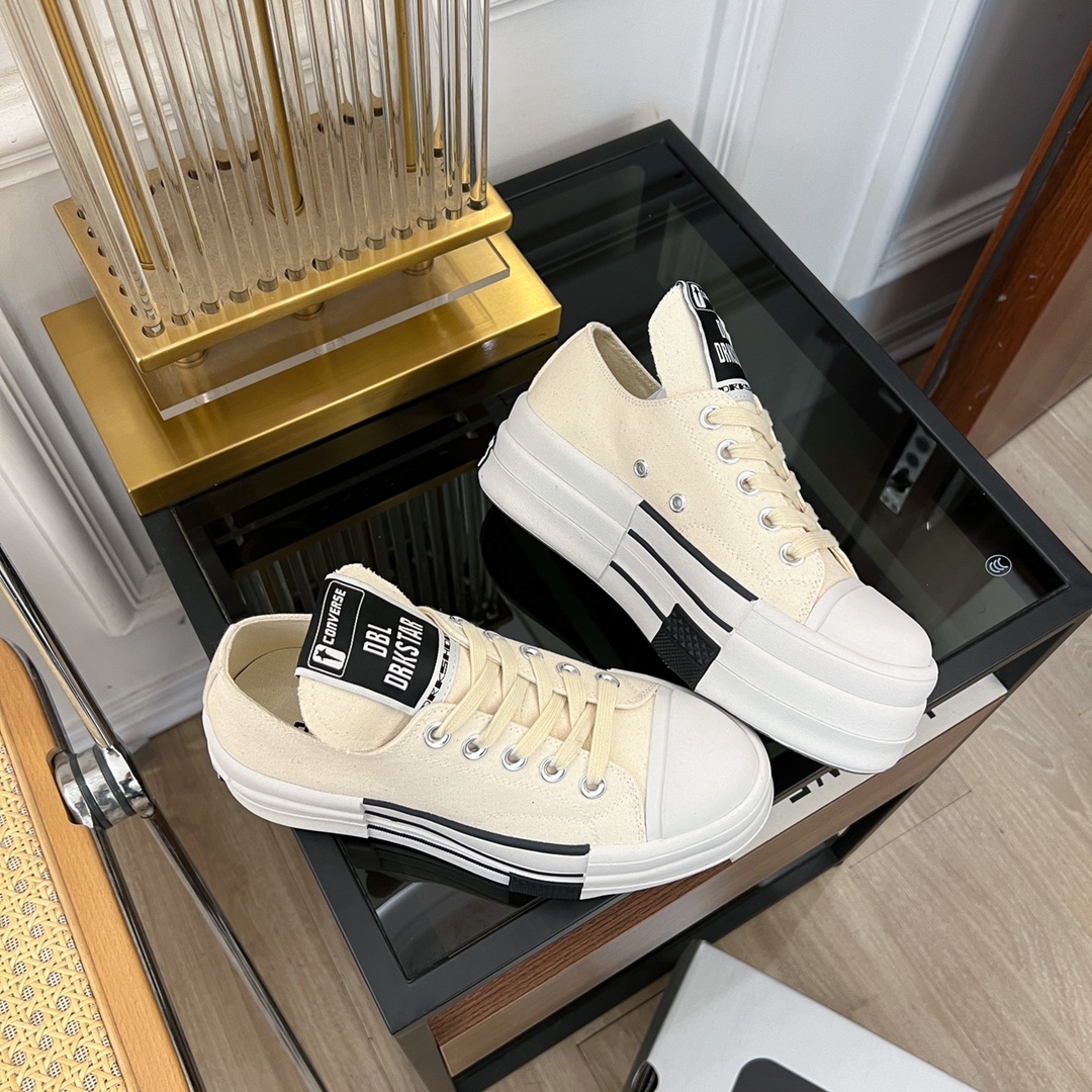 DRKSHD United Queen 2023 Spring Summer Collection: Classic ’70s Converse Style Shoes with Unique Aesthetics - 图片 3