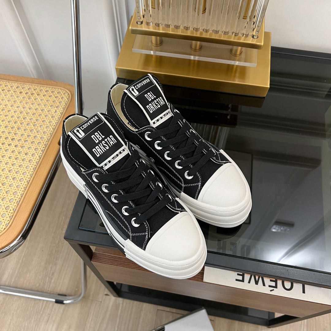 DRKSHDW United Queen 2023 Spring Summer Collection: Classic ’70s Converse style with unique speckled aesthetics. - 图片 6