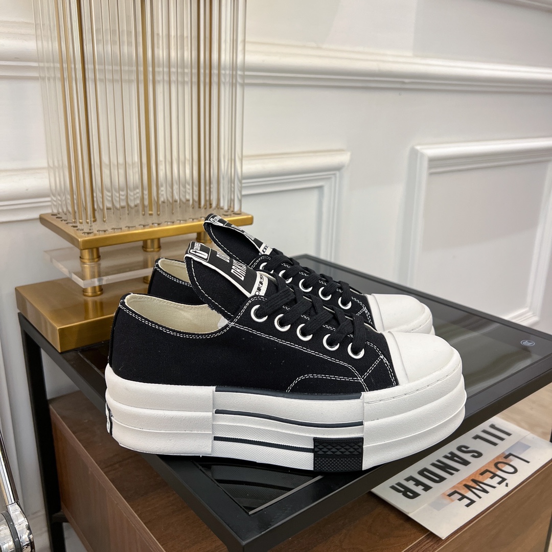 DRKSHDW United Queen 2023 Spring Summer Collection: Classic ’70s Converse style with unique speckled aesthetics. - 图片 2
