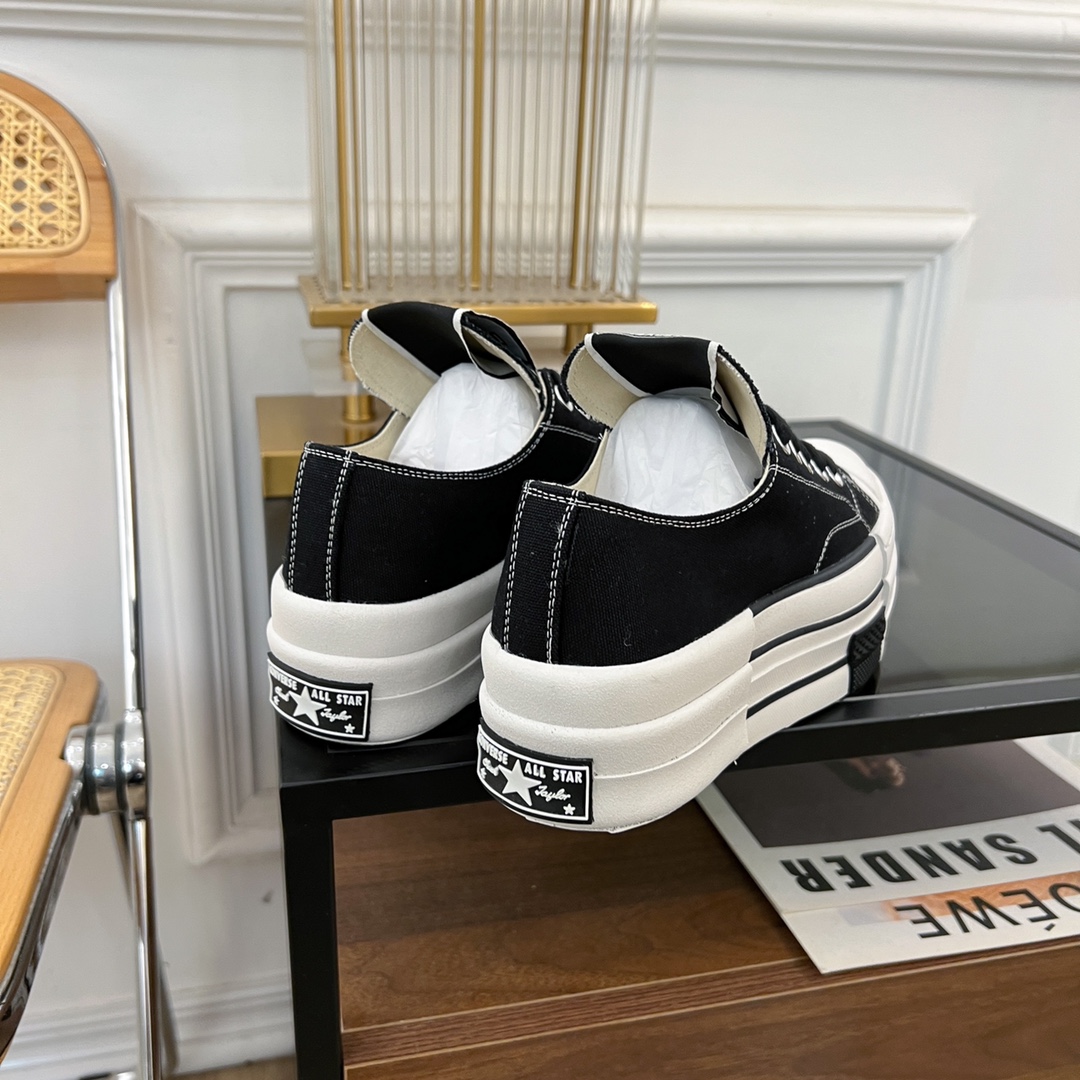 DRKSHDW United Queen 2023 Spring Summer Collection: Classic ’70s Converse style with unique speckled aesthetics. - 图片 5