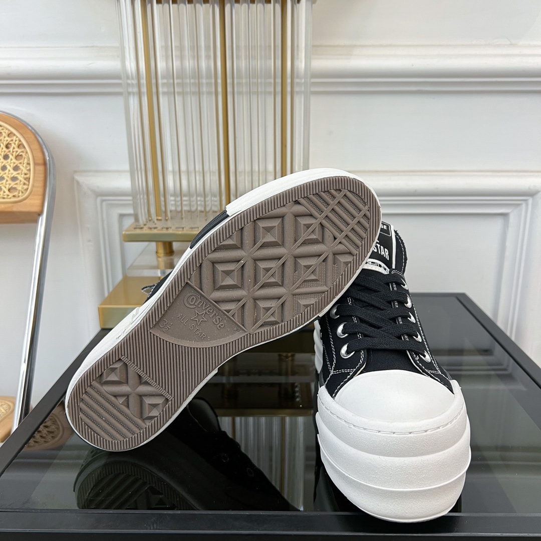 DRKSHDW United Queen 2023 Spring Summer Collection: Classic ’70s Converse style with unique speckled aesthetics. - 图片 8
