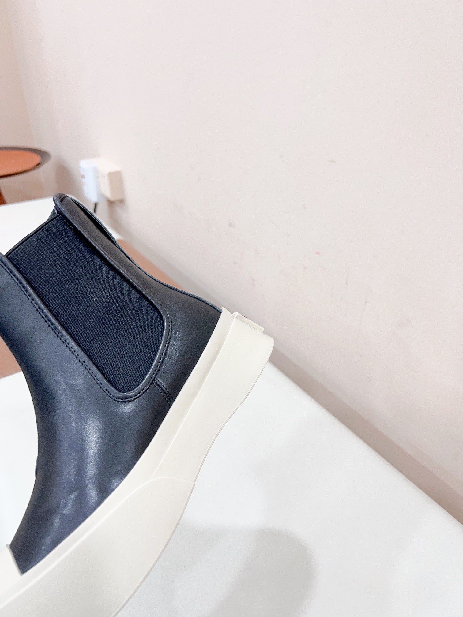 2023 New Marni Chelsea Boots: Elastic Knit, Soft Leather, Original Soles, Best Value. - 图片 7