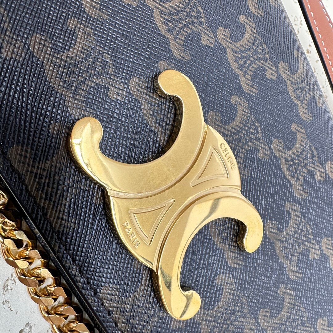 MULTIPOCHETTE标志印花牛皮革迷你手袋8X4X2英寸20.5X11X4厘米迷你手袋本款型可装下
