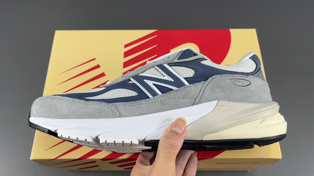 NB990尺码:36-46.5纯原版出品-新百伦-NewBalanceNB990V6灰蓝美产M990TC