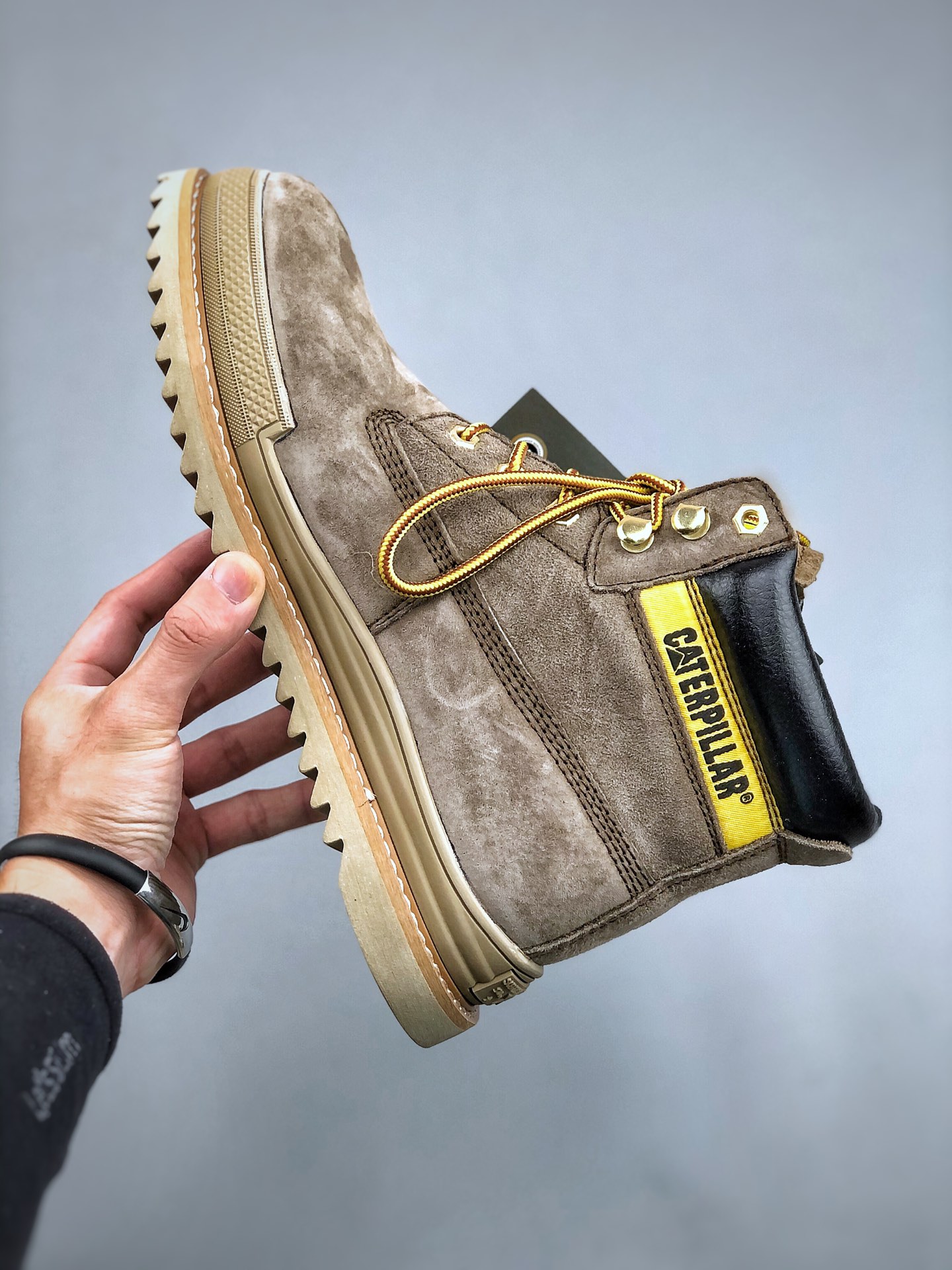 Channel blockbuster sales CAT FOOTWEAR 9 series 23rd autumn and winter bulldozer outdoor work boots