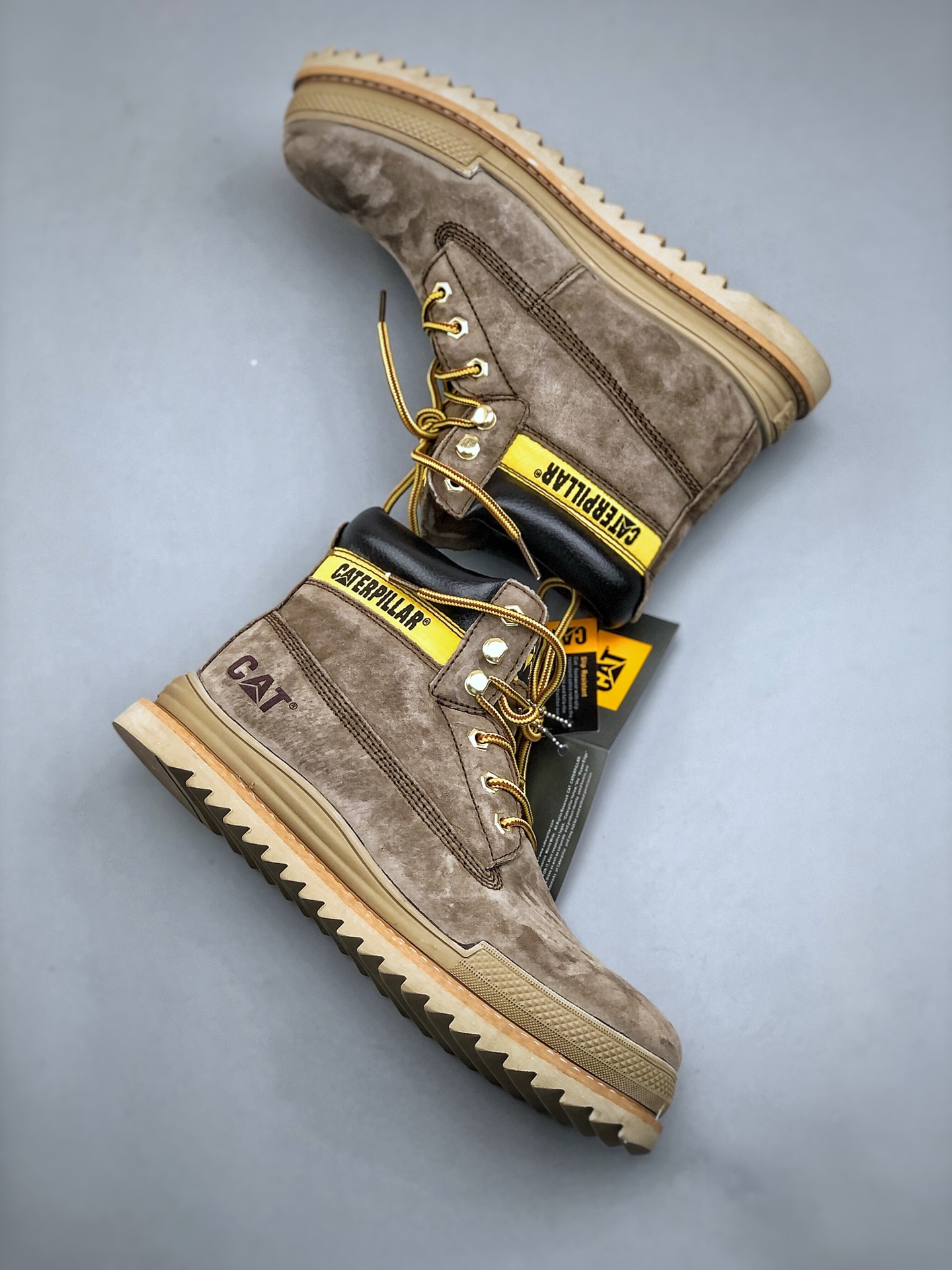 Channel blockbuster sales CAT FOOTWEAR 9 series 23rd autumn and winter bulldozer outdoor work boots