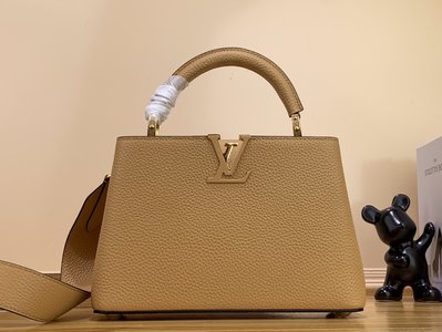 Louis Vuitton LV Capucines Bags Handbags Brown Taurillon Fall Collection m59227