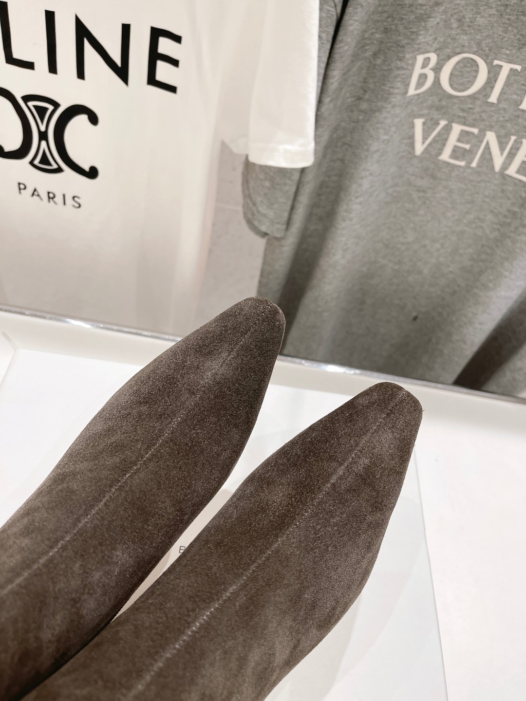 高版本出厂 🆕By Far 2024秋冬上新 气质款 全皮版 小猫跟 新款靴子 1:1 正品购入 小方头