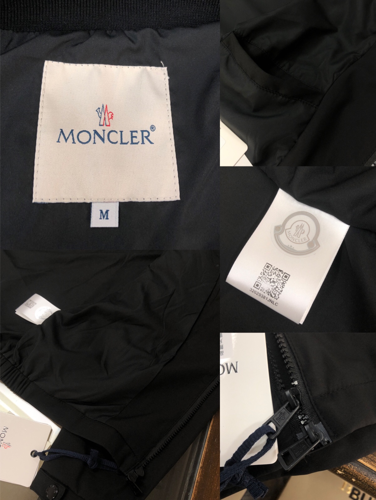  Moncler 蒙口 夹克 风衣 外套！上身柔软舒适，防风防雨并且超级轻盈！手臂印有最新品牌印花～款式