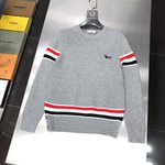 Thom Browne Clothing Knit Sweater Knitting Wool Fall/Winter Collection Fashion