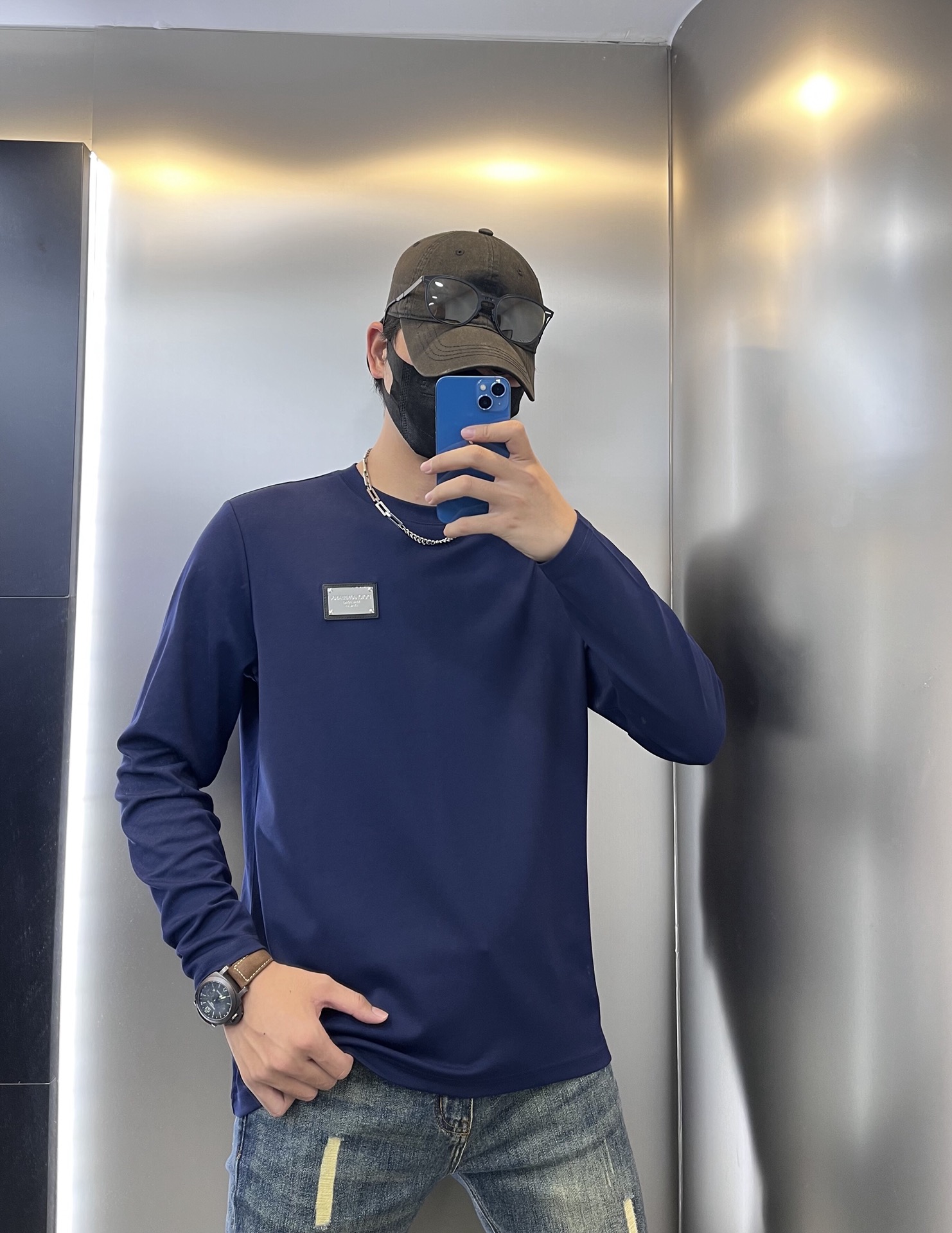 Zenium D&G Douga-Banner Long-Sleeve T-Shirts: Classic, Stylish, and Comfortable Sizes Available - 图片 5