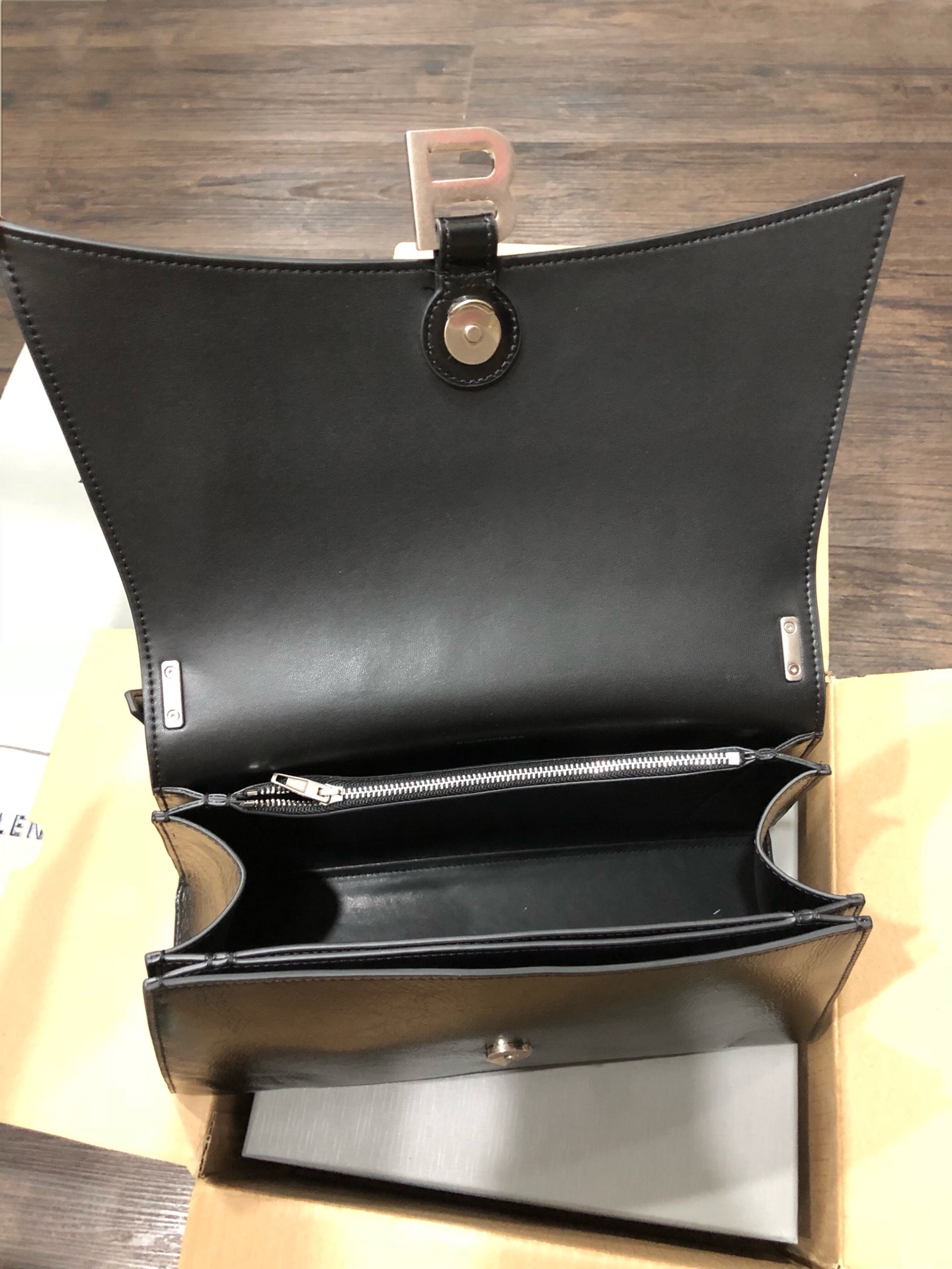 Balenciaga Style Leather Bag style reference detail image 7 from source 776254