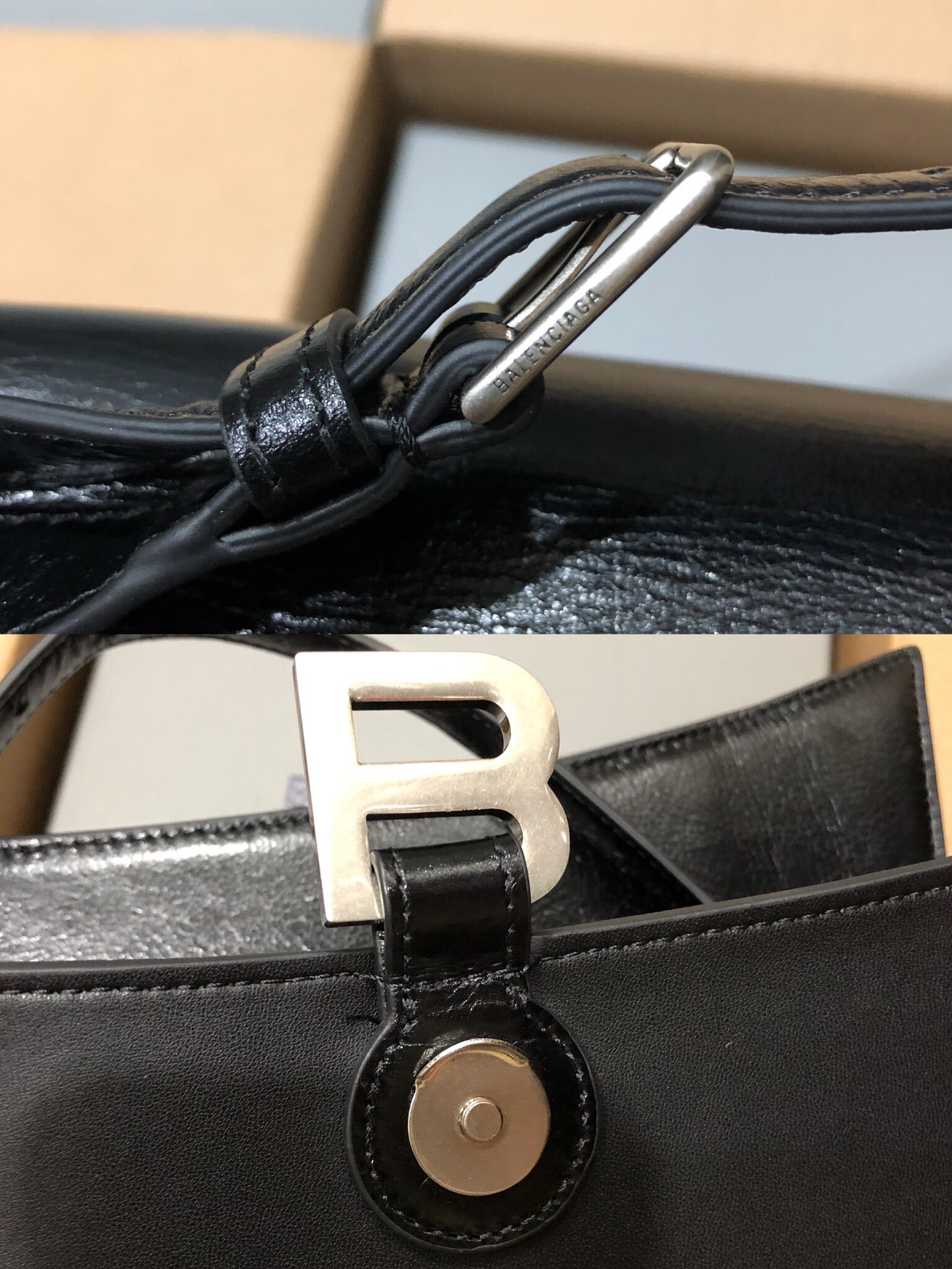 Balenciaga Style Leather Bag style reference detail image 9 from source 776253