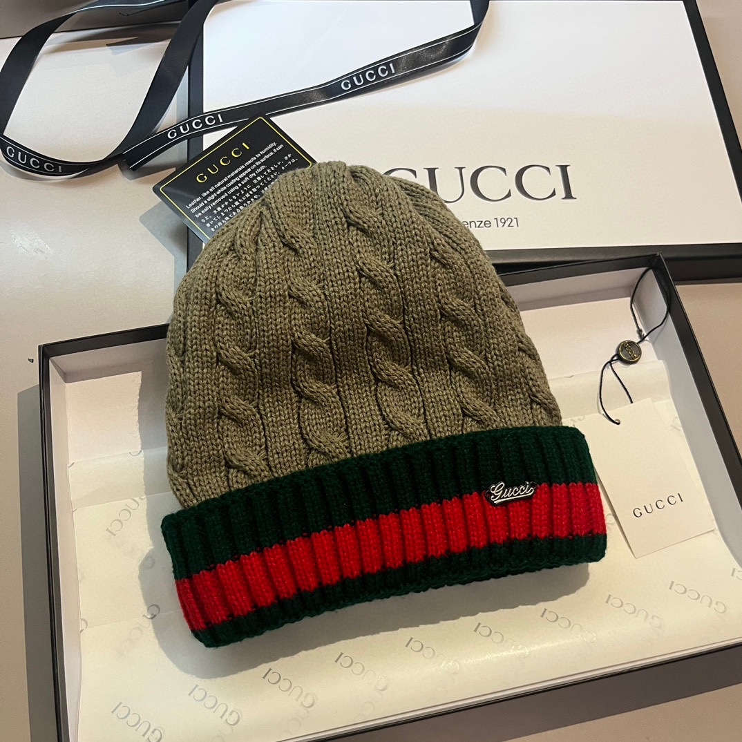 Gucci Doskonały
 Czapki Czapka z dzianiny 2024 Replika
 Unisex