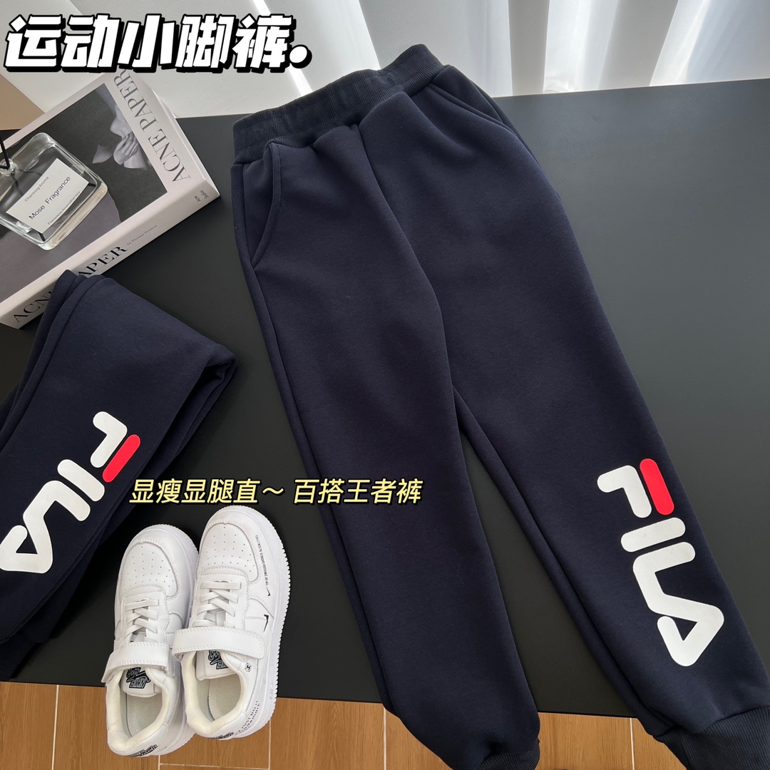 FILA Kids’ Stylish Hoodie Suit with Special Air Kit for Big Design Sense - 图片 6