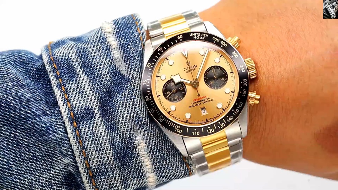 Where to buy fakes Tudor Black Bay Watch Frosted Sweatpants Mechanical Movement